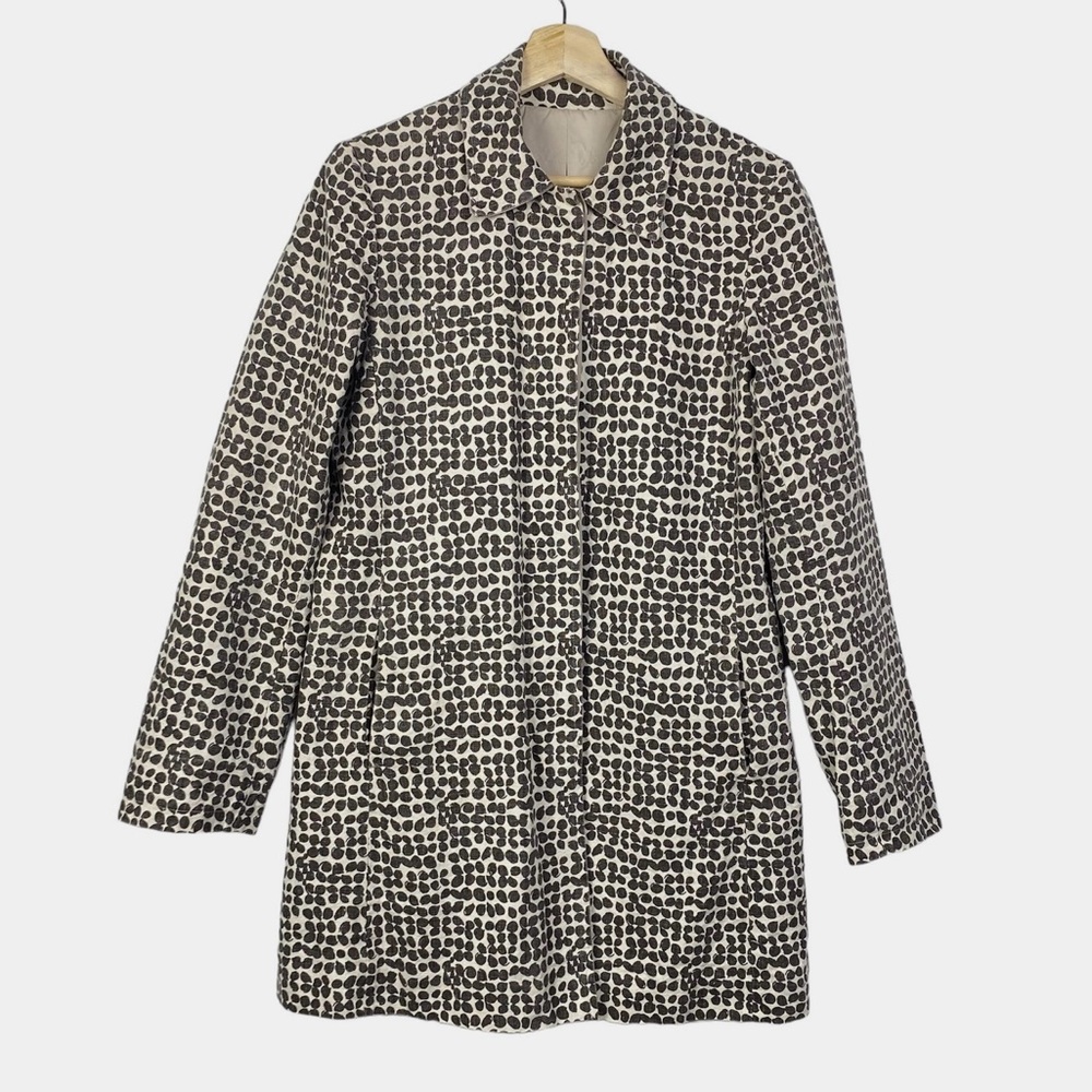 ‘S MAX MARA Fully Reversible Classic Linen Trench Coat, Size 4